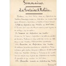 Cahier d'histoire littéraire. 