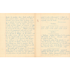 Cahier de Français : orthographe.