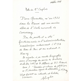 Notes de législation réunies pour préparer un concours (Commis d'Inspection Académique). 