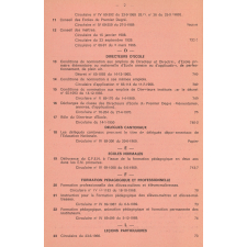 Principaux textes officiels pouvant intéresser le personnel des écoles annexes et d'application.