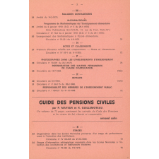 Principaux textes officiels pouvant intéresser le personnel des écoles annexes et d'application.