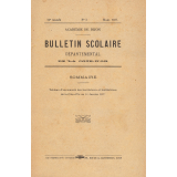 Bulletin scolaire départemental de la Côte d'Or. Académie de Dijon.