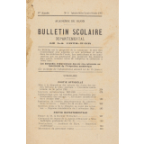 Bulletin scolaire départemental de la Côte d'Or. Académie de Dijon.