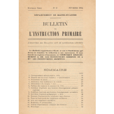 Bulletin de l'instruction primaire. Département de Maine-et-Loire.