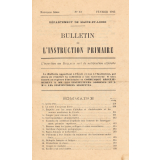 Bulletin de l'instruction primaire. Département de Maine-et-Loire.