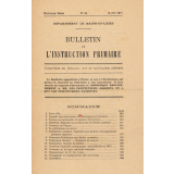 Bulletin de l'instruction primaire. Département de Maine-et-Loire.