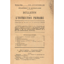 Bulletin de l'instruction primaire. Département de Maine-et-Loire.