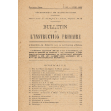 Bulletin de l'instruction primaire. Département de Maine-et-Loire.