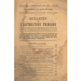 Bulletin de l'instruction primaire. Département de Maine-et-Loire.