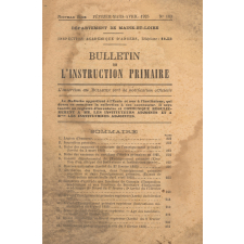Bulletin de l'instruction primaire. Département de Maine-et-Loire.
