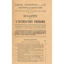 Bulletin de l'instruction primaire. Département de Maine-et-Loire.