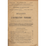 Bulletin de l'instruction primaire. Département de Maine-et-Loire.