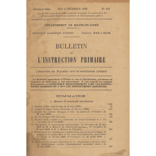 Bulletin de l'instruction primaire. Département de Maine-et-Loire.