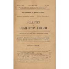 Bulletin de l'instruction primaire. Département de Maine-et-Loire.