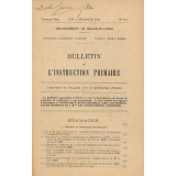 Bulletin de l'instruction primaire. Département de Maine-et-Loire.