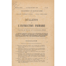 Bulletin de l'instruction primaire. Département de Maine-et-Loire.