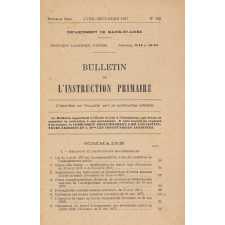 Bulletin de l'instruction primaire. Département de Maine-et-Loire.