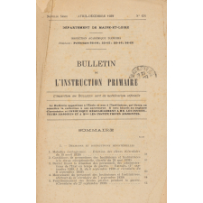 Bulletin de l'instruction primaire. Département de Maine-et-Loire.