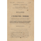 Bulletin de l'instruction primaire. Département de Maine-et-Loire.