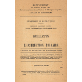 Bulletin de l'instruction primaire. Département de Maine-et-Loire.