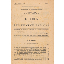 Bulletin de l'instruction primaire. Département de Maine-et-Loire.