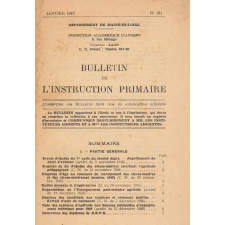 Bulletin de l'instruction primaire. Département de Maine-et-Loire.