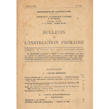 Bulletin de l'instruction primaire. Département de Maine-et-Loire.