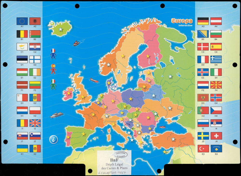 Mon Europe interactive.