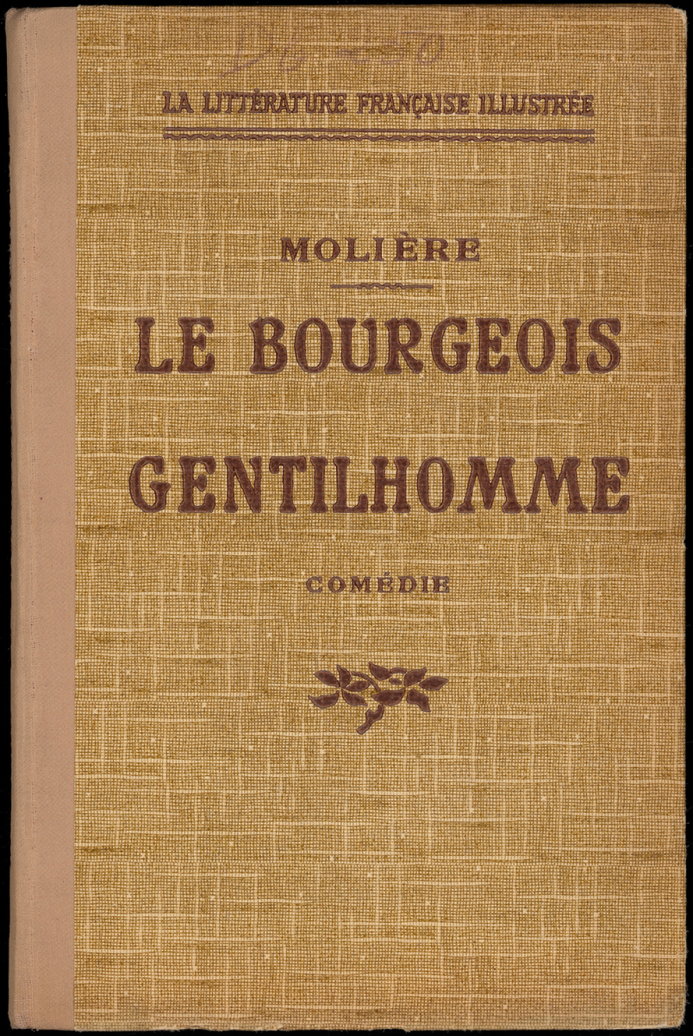 Le Bourgeois gentilhomme. Comédie.