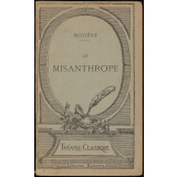 Le misanthrope. Comédie.