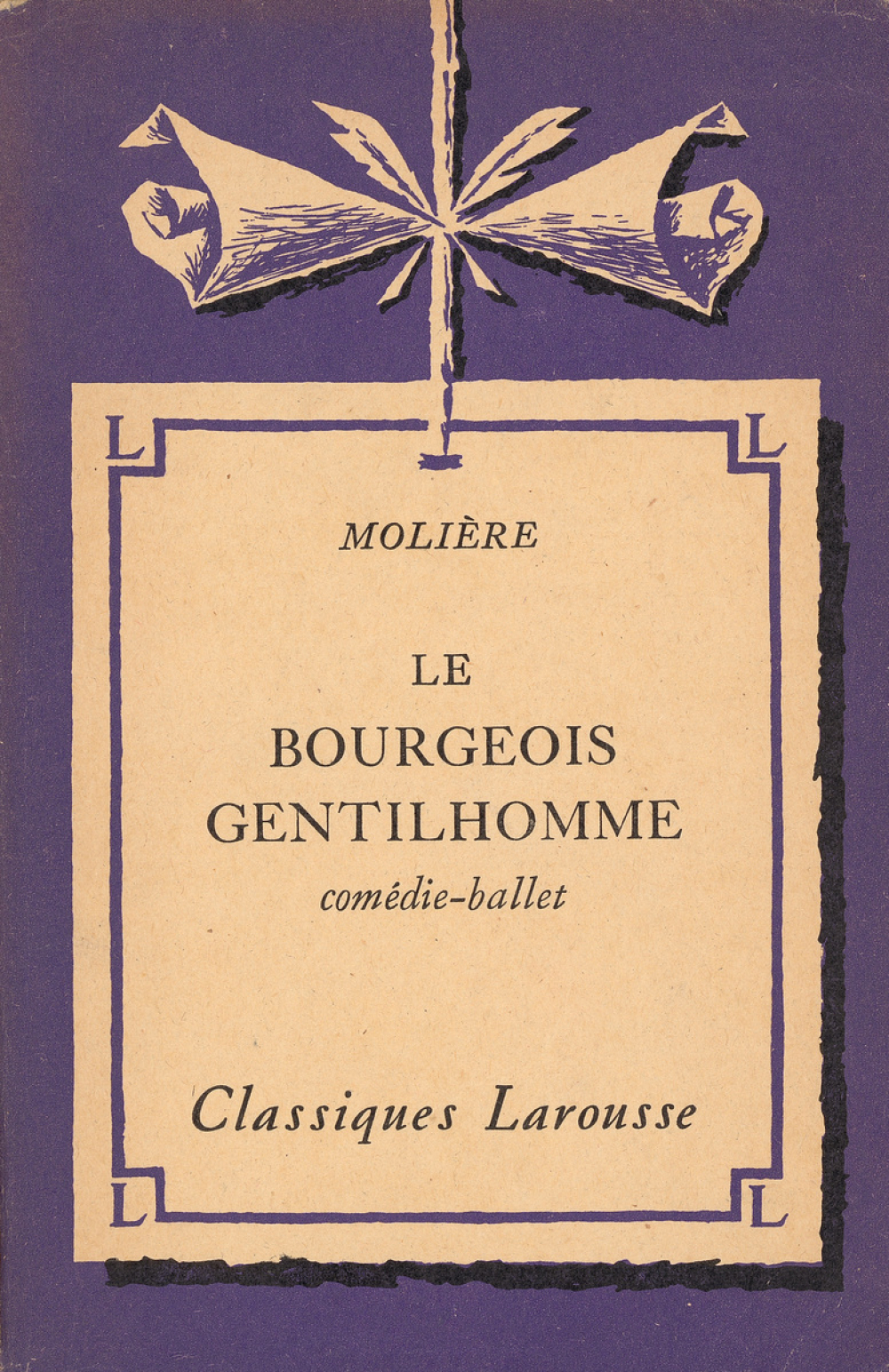 Le bourgeois gentilhomme. Comédie-ballet.