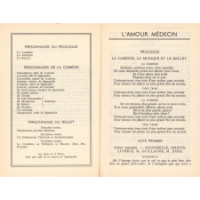 L'amour médecin. Comédie.