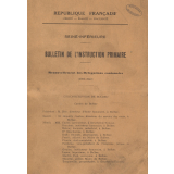 Bulletin de l'instruction primaire. Seine-inférieure. Renouvellement des délégations cantonales (1939-1942).