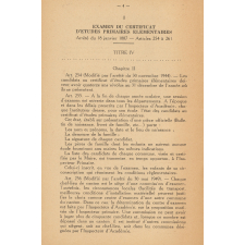 Bulletin de l'instruction primaire. Seine-Inférieure. Supplément spécial : décembre 1953.