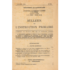 Bulletin de l'instruction primaire. Département de Maine-et-Loire.
