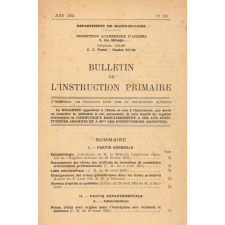 Bulletin de l'instruction primaire. Département de Maine-et-Loire.