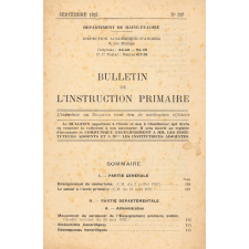 Bulletin de l'instruction primaire. Département de Maine-et-Loire.