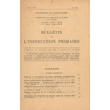 Bulletin de l'instruction primaire. Département de Maine-et-Loire.