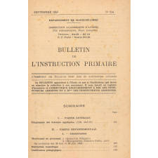 Bulletin de l'instruction primaire. Département de Maine-et-Loire.