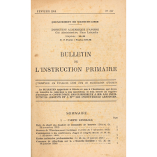 Bulletin de l'instruction primaire. Département de Maine-et-Loire.