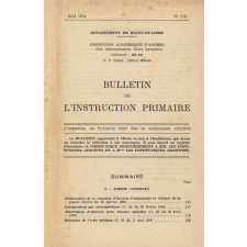 Bulletin de l'instruction primaire. Département de Maine-et-Loire.