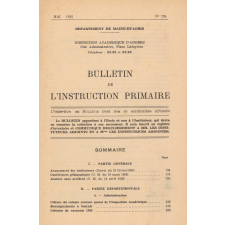 Bulletin de l'instruction primaire. Département de Maine-et-Loire.