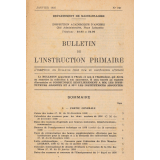 Bulletin de l'instruction primaire. Département de Maine-et-Loire.