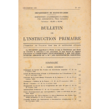 Bulletin de l'instruction primaire. Département de Maine-et-Loire.
