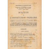 Bulletin de l'instruction primaire. Département de Maine-et-Loire.