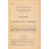 Bulletin de l'instruction primaire. Département de Maine-et-Loire.