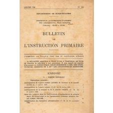 Bulletin de l'instruction primaire. Département de Maine-et-Loire.