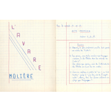 Cahier de lecture expliquée. 