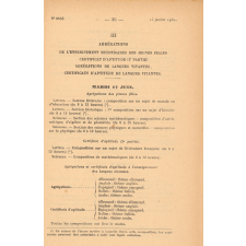 Bulletin administratif du Ministère de l'Instruction Publique et des Beaux-Arts. Année 1930. N° 2652 du 1er janvier 1930 à 2675 du 15 décembre 1930.
