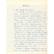 Cahier de littérature : XVIIème siècle